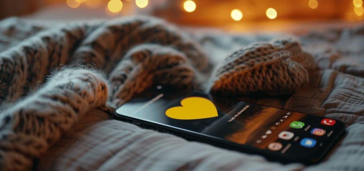 Quelle est la signification du cœur jaune Snapchat ?