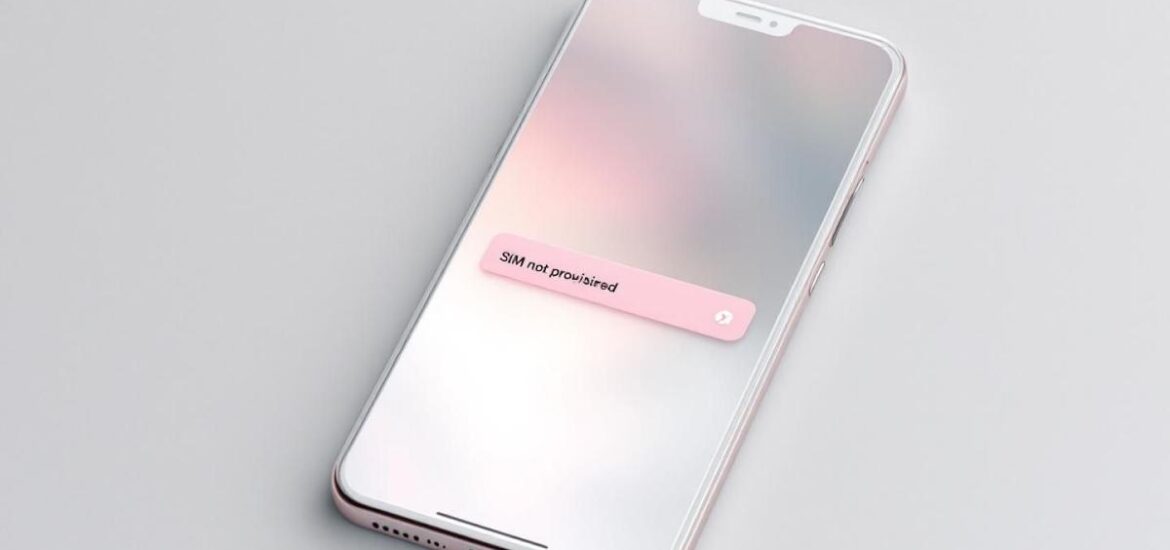 Comment résoudre l'erreur “Carte SIM non provisionnée” ?