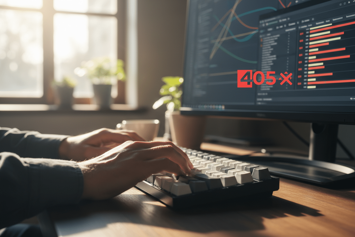 Comment diagnostiquer une erreur 405 efficacement