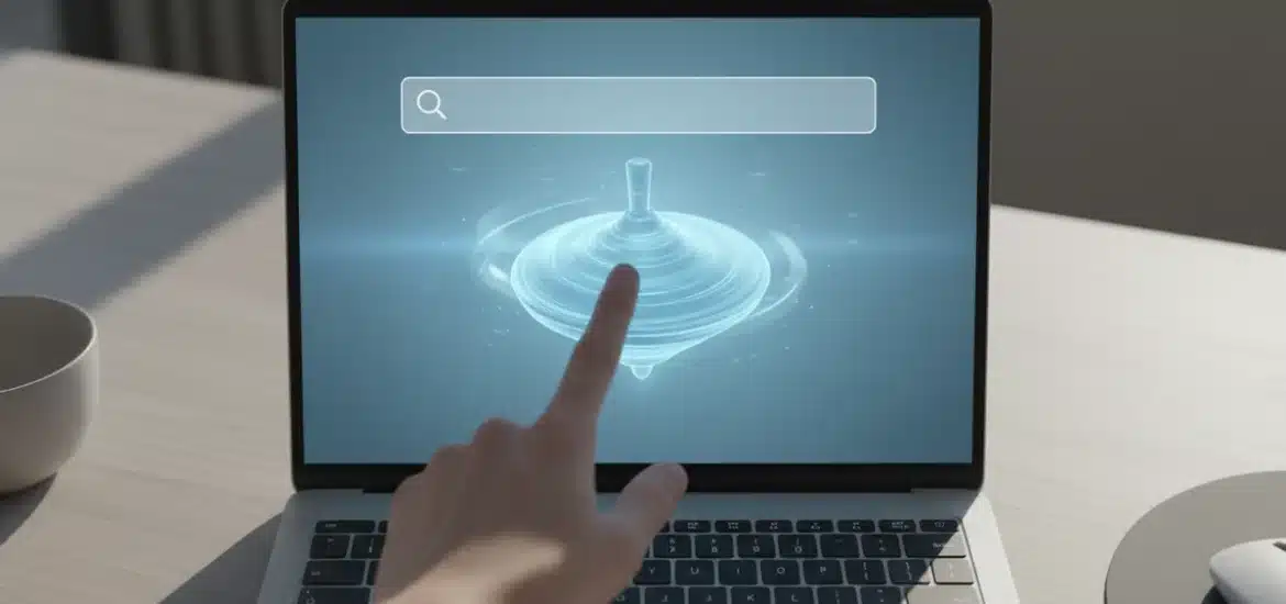 Jouer à la toupie Google : fonctionnement et avantages